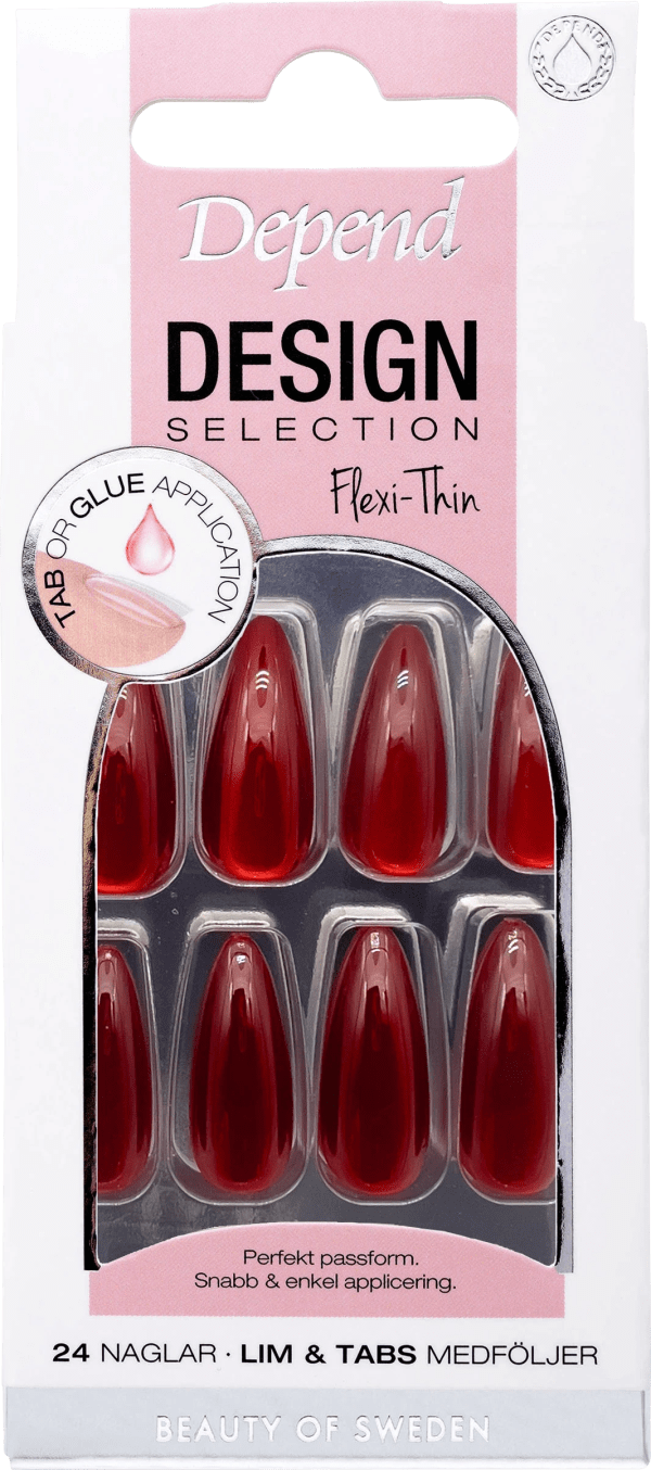 Depend Design Selection 24 st Ruby Red Almond