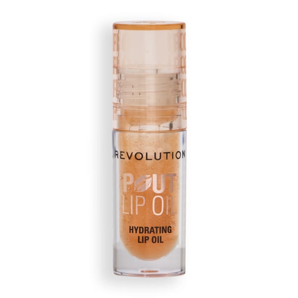 Revolution Beauty London Pout Lip Oil 4,6 ml Honey Shimmer