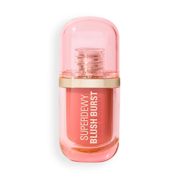 Revolution Beauty London Superdewy Blush Plump Serum Liquid Blush 4,2 ml Sunset Spritz Peach