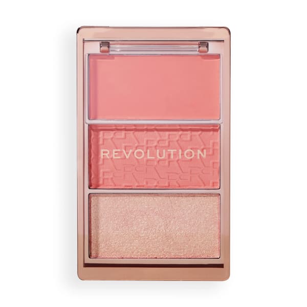 Revolution Beauty London Blush Icon Palette 9,8 g Authentic Peach