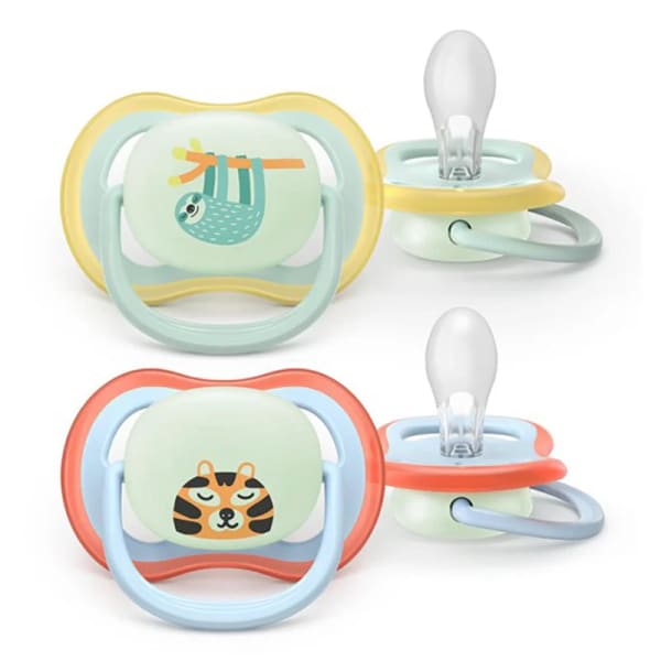 Avent Ultra Air Napp Natt 0-6 mån 2-pack Blå