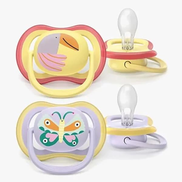 Avent Ultra Air Napp 0-6 mån 2-pack Lila