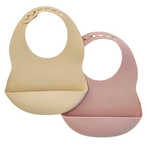Summerville Haklapp Silikon 2 st Sand/Mauve