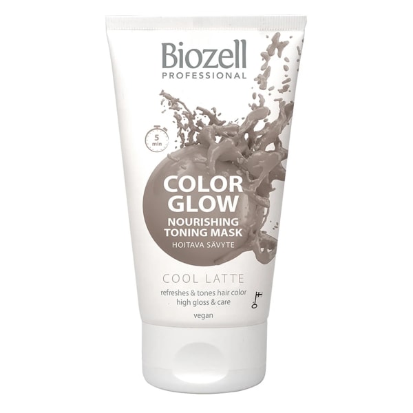 Biozell Color Glow Nourishing Toning Mask 150 ml Cool Latte