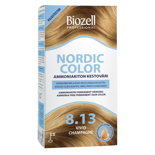 Biozell Professional Nordic Color 8.13 Vivid Champagne