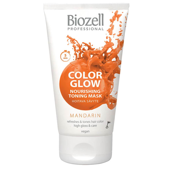 Biozell Color Glow Nourishing Toning Mask 150 ml Mandarin