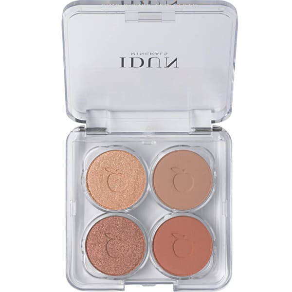 IDUN Minerals Mineral Eyeshadow Palette 4 g Nyponros