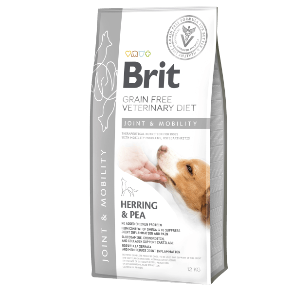 Brit Grain-Free Veterinary Diet Dog Mobility 12 kg