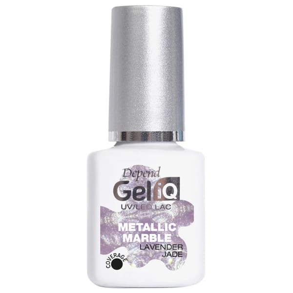 Depend Gel iQ Metallic Marble 5 ml Marble Lavender