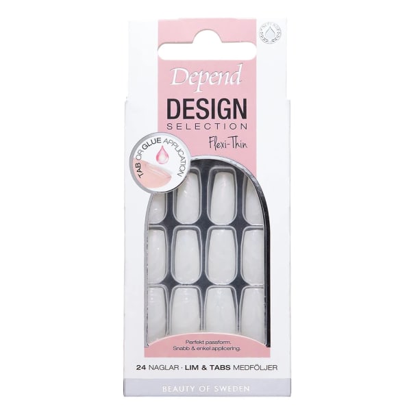 Depend Design Selection 24 st Pearl Lines Short Coffin