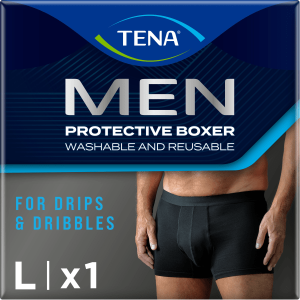 TENA Men Washable Protective Boxer Svart L