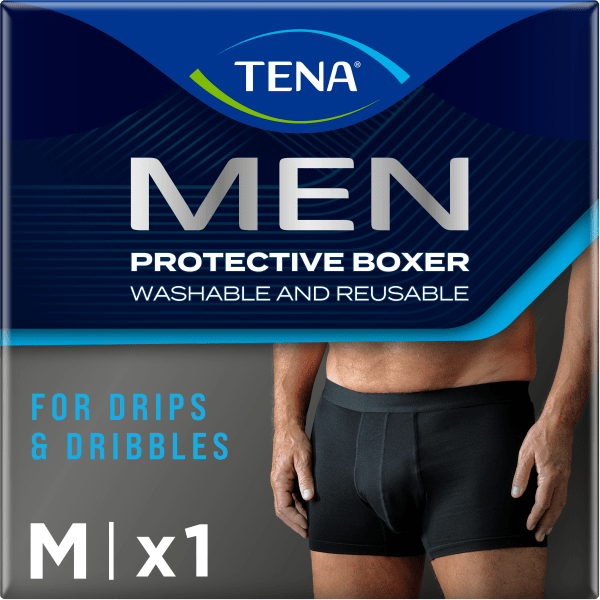 TENA Men Washable Protective Boxer Svart M