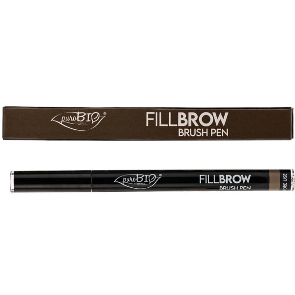 PuroBIO Eyebrow Fillbrow Brush Pen 0,7 ml Soft Brown 02