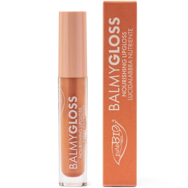 PuroBIO Lipgloss Balmygloss 4 ml 03 Shimmering Soft Peach