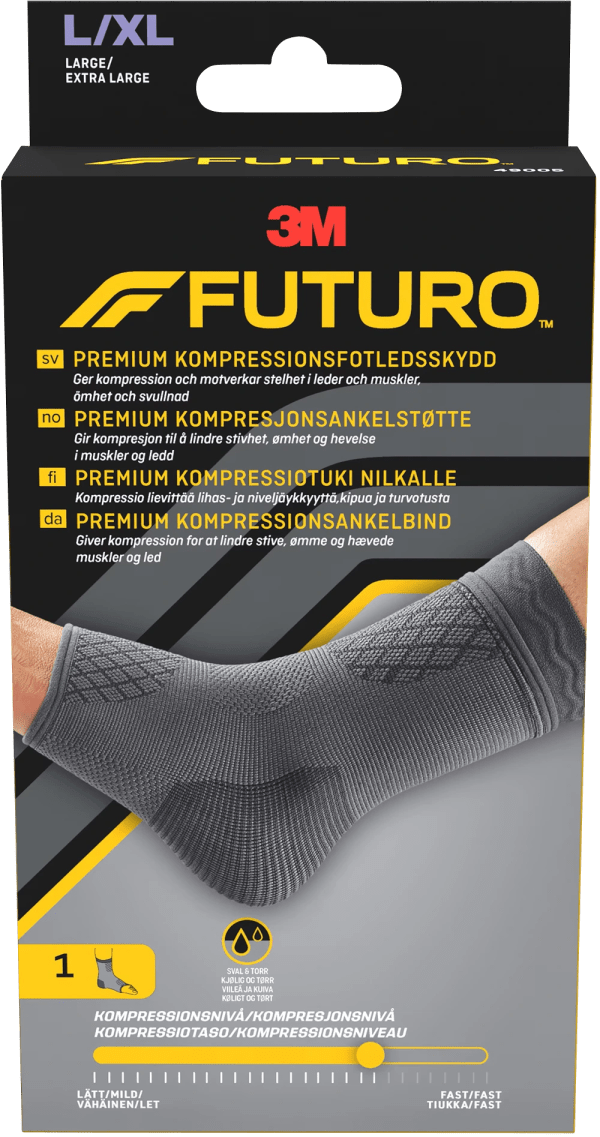 Futuro Premium Kompressionsfotledsskydd L/XL