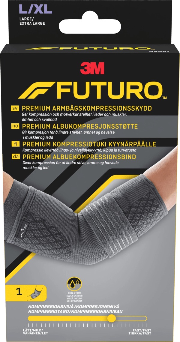 Futuro Premium Armbågskompressionsskydd L/XL