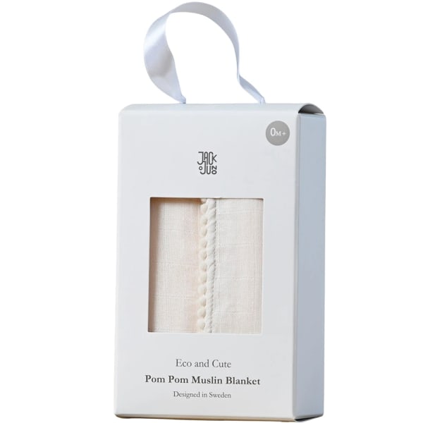 Jack o Juno Pom Pom Muslinfilt 1-pack Baby