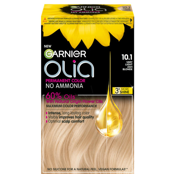 Garnier Olia Permant Hårfärg 1 pack 10.1 Very Light Ash Blonde