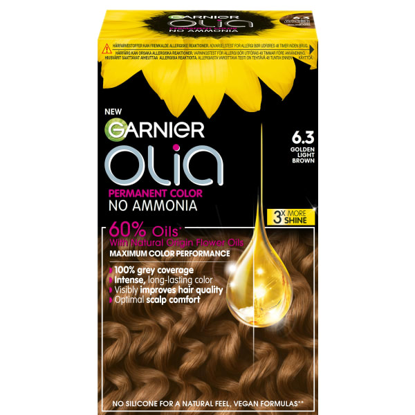 Garnier Olia Permant Hårfärg 1 pack 6.3 Golden