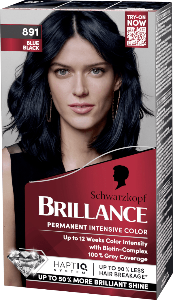 Schwarzkopf Brillance Permanent Intensive Color 891 Blue