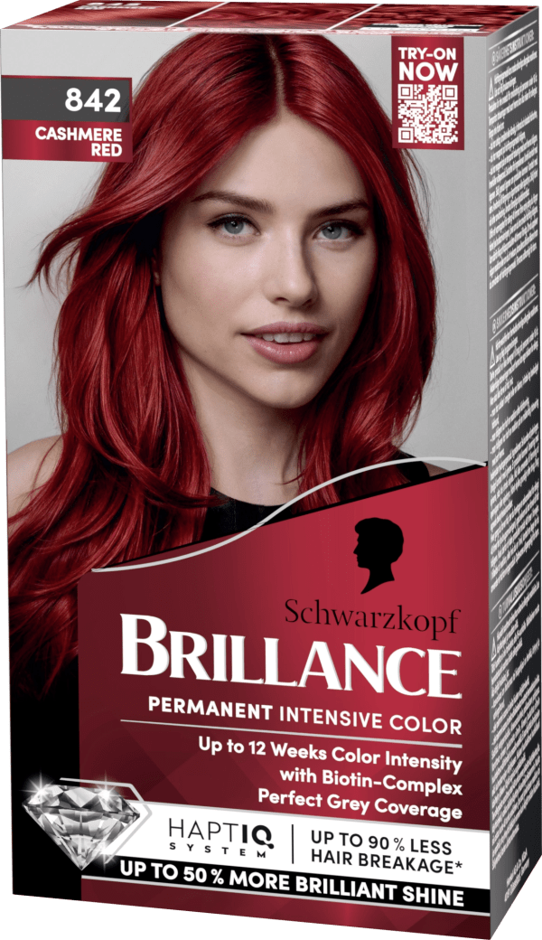 Schwarzkopf Brillance Permanent Intensive Color 842 Cashmere