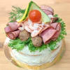 Kött och räktårta, smörgåstårta kött och räk, smörgåstårta varberg, varberg smörgåstårta, smörgåstårta kvantum
