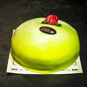 Prinsesstårta bakad utan gluten och laktos