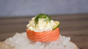 Tournedos Pepparrot/Räk