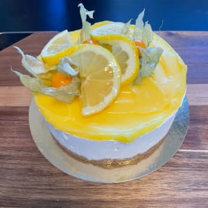 Cheesecake Vanilj med Citrontopp
