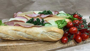 Baguette skinka & ost 
