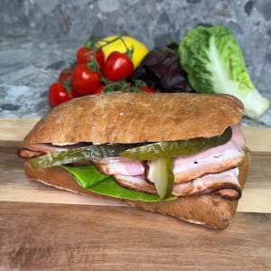 Grillat fläskmacka