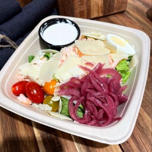Cesarsallad med räkor