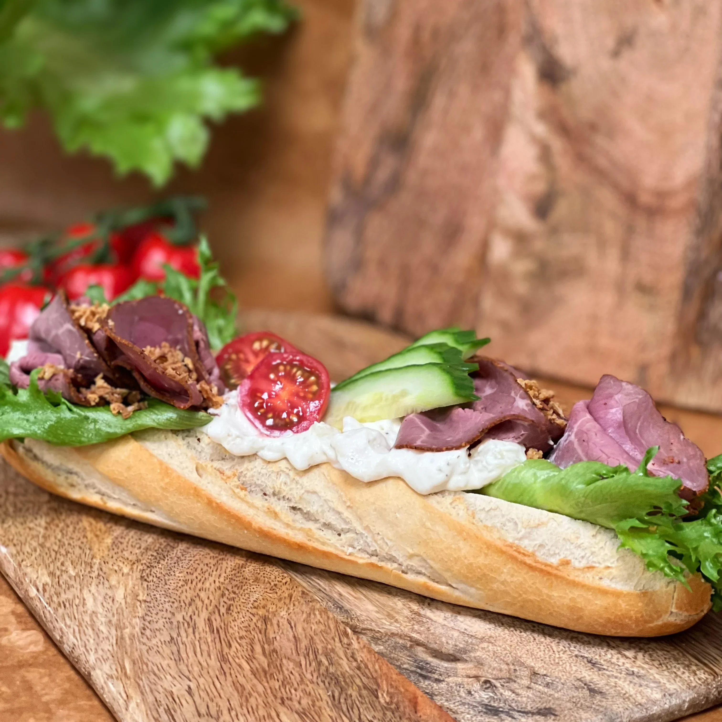 Rostbiffsbaguette