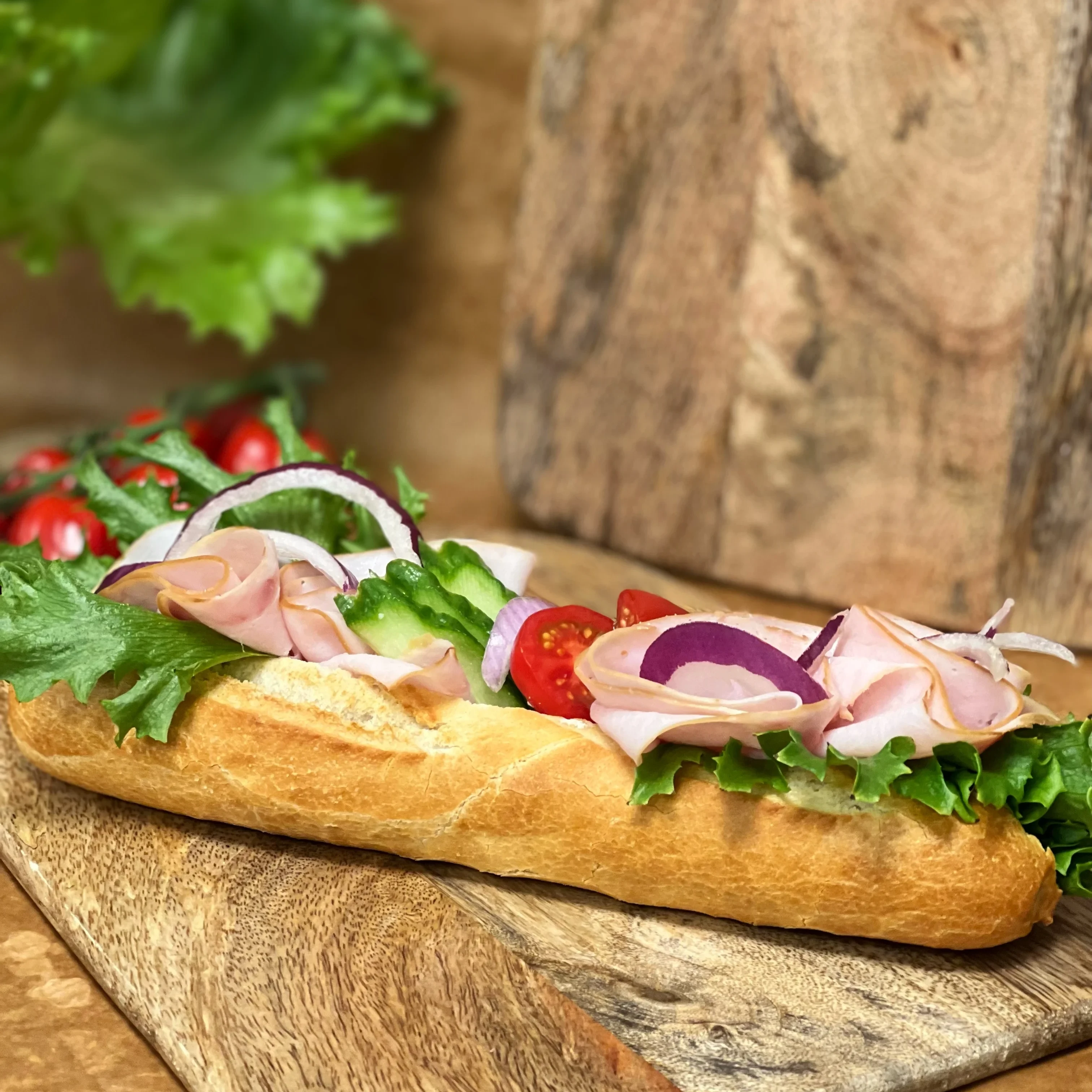Kalkonbaguette