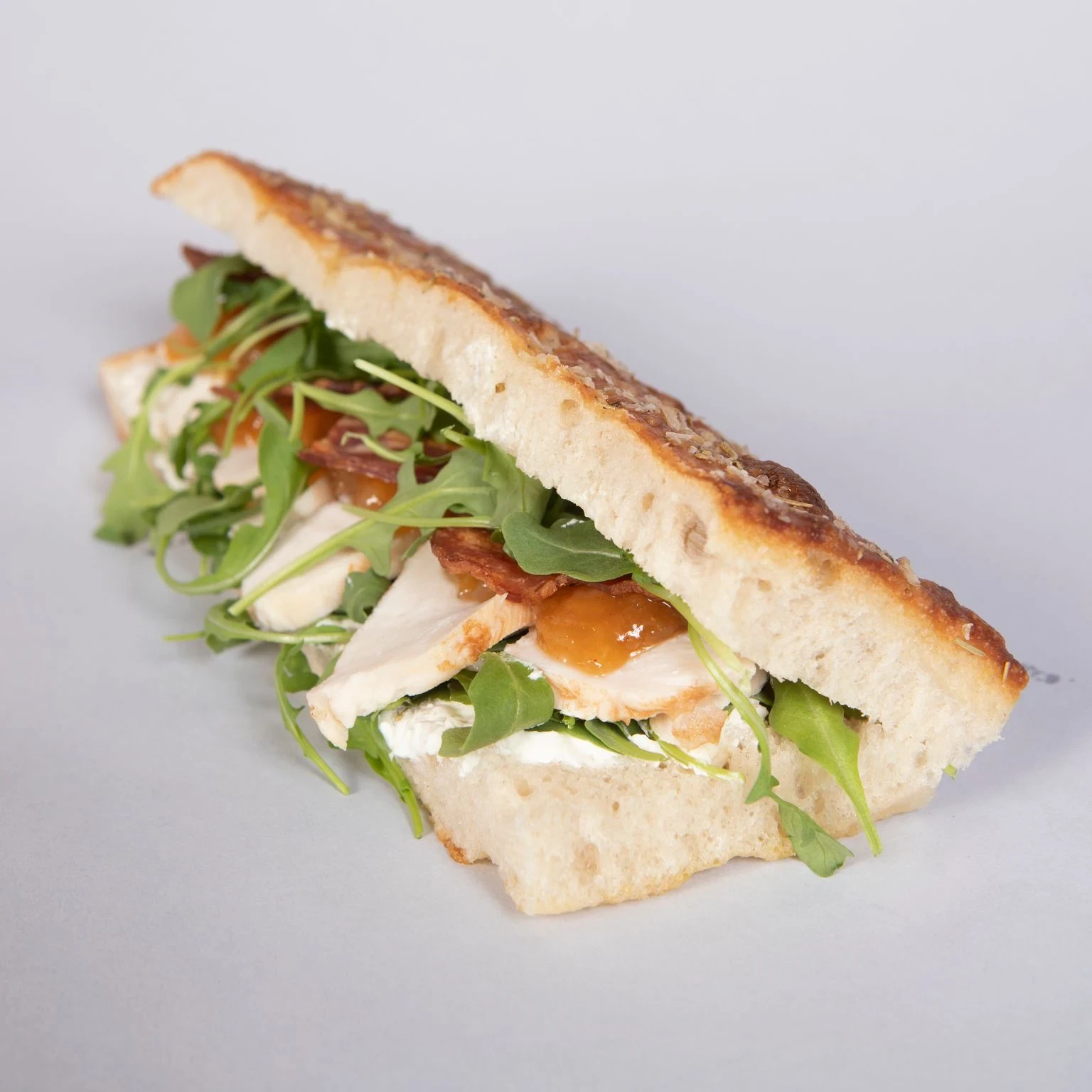 Focaccia med kyckling 