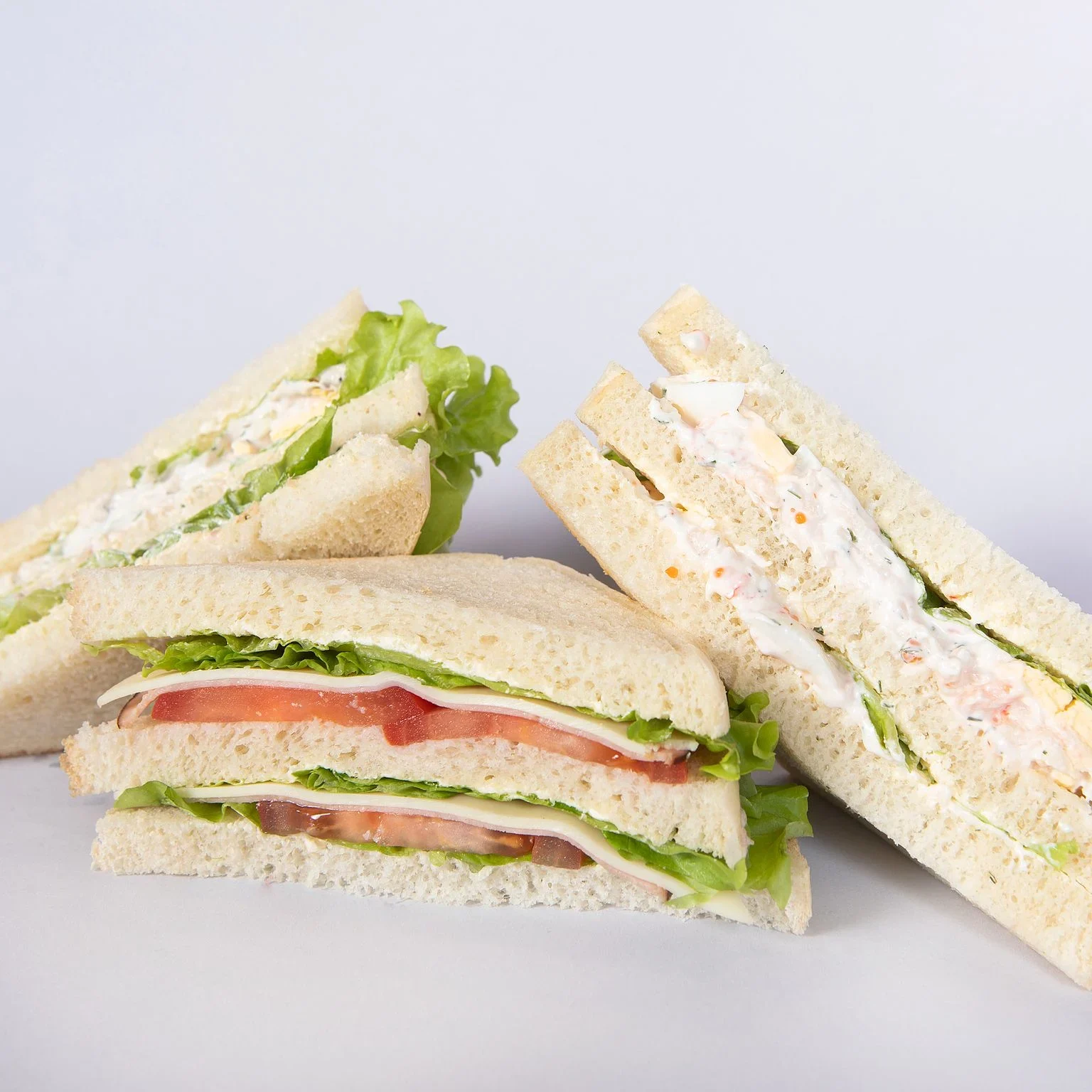 Sandwich med skagenröra