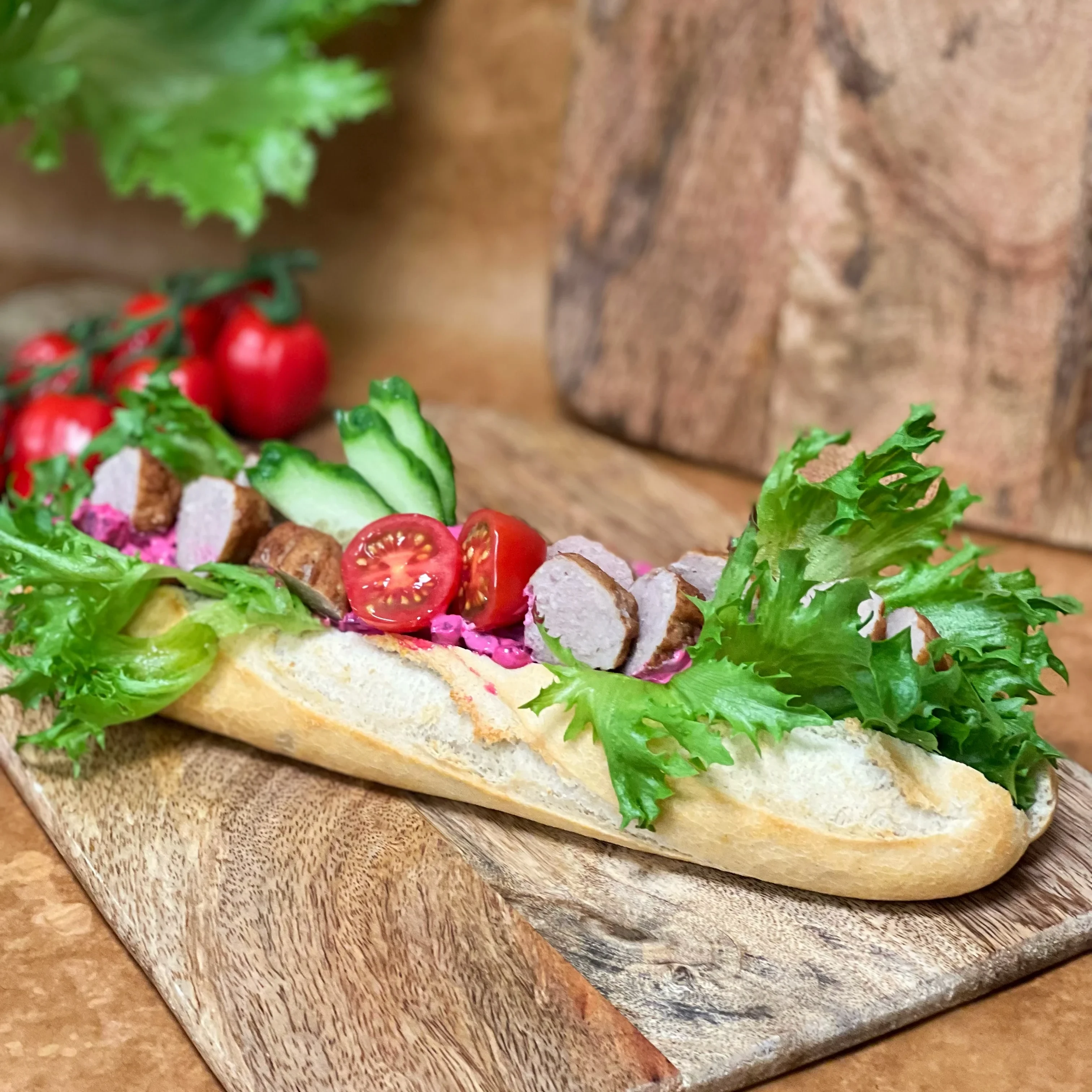 Köttbullebaguette