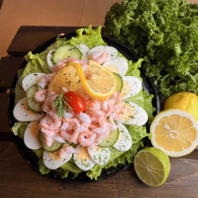 Smörgåstårta Räkor