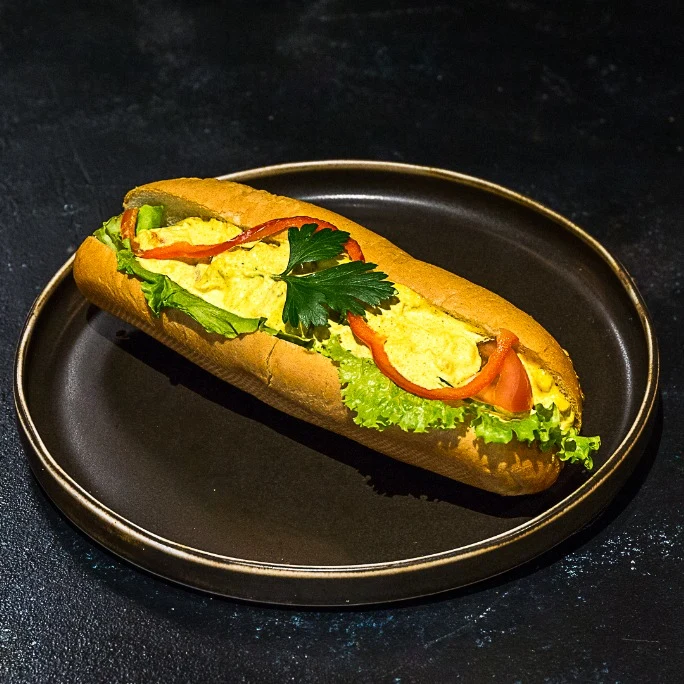 Kycklingbaguette