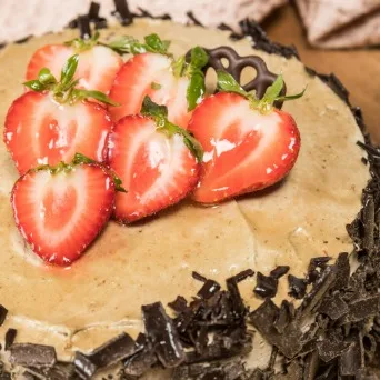 Moussetårta med choklad