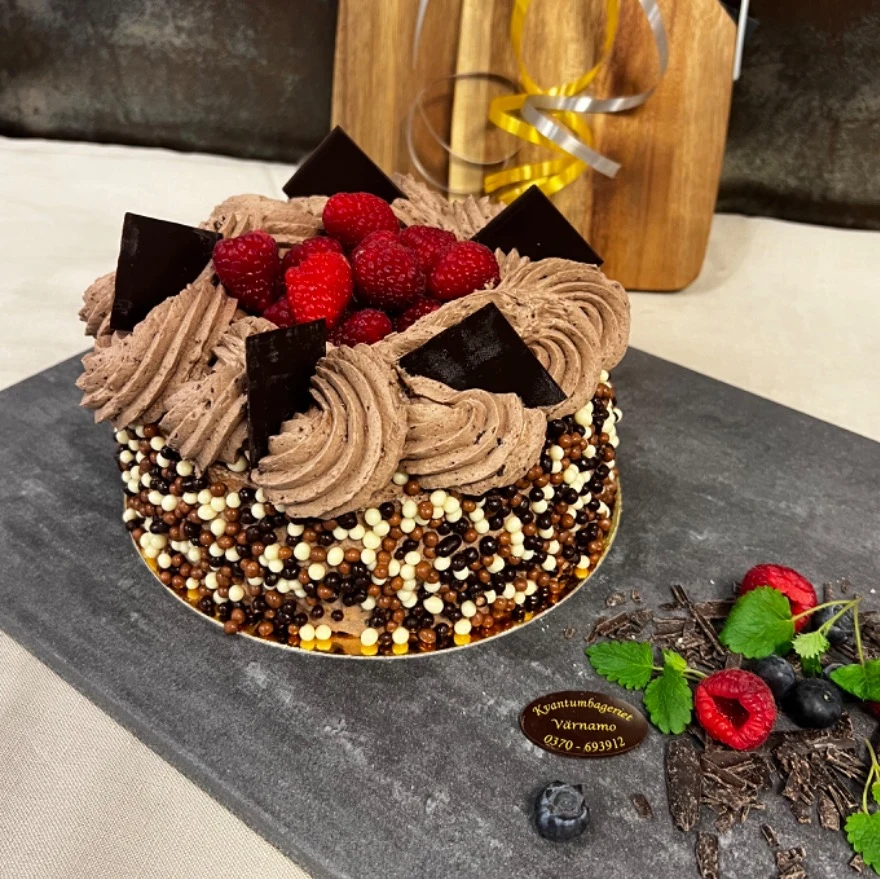 Gräddchokladtårta