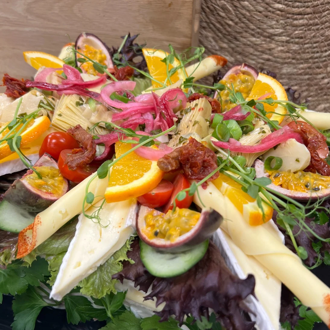 Vegetarisk Smörgåstårta