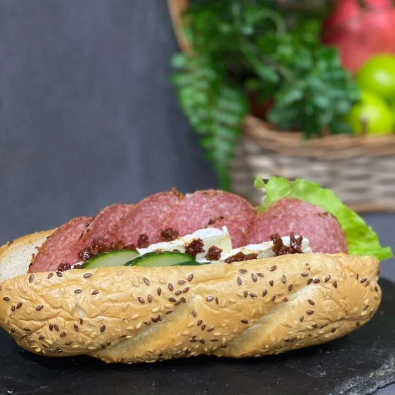 Brie & salamibaguette