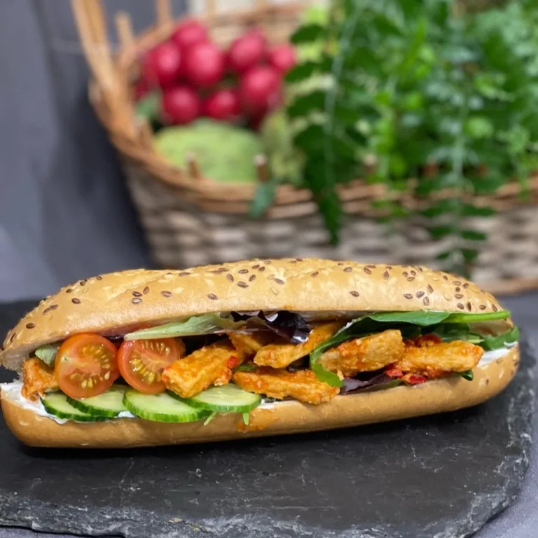 Vegansk baguette