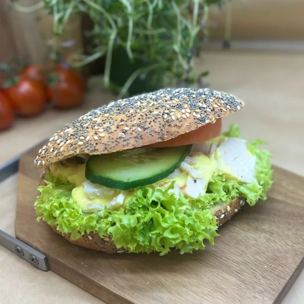 Sub med kyckling & curry