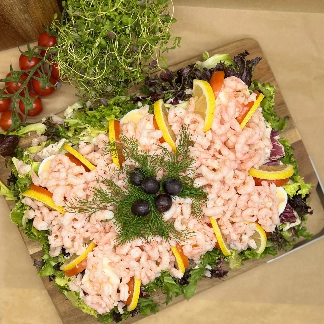Smörgåstårta tonfisk & räkor
