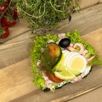 Räk & laxbakelse
