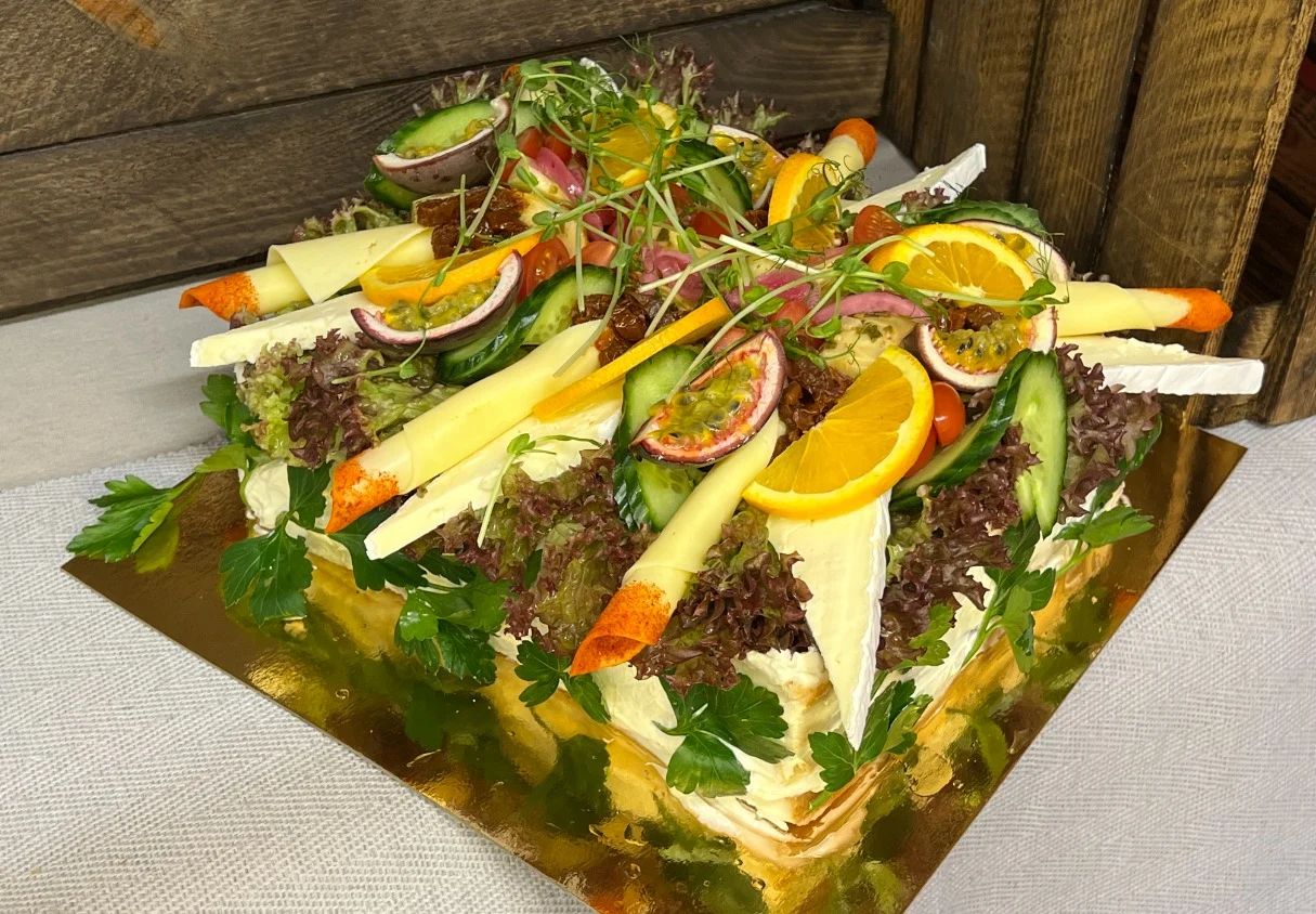 Vegetarisk Smörgåstårta