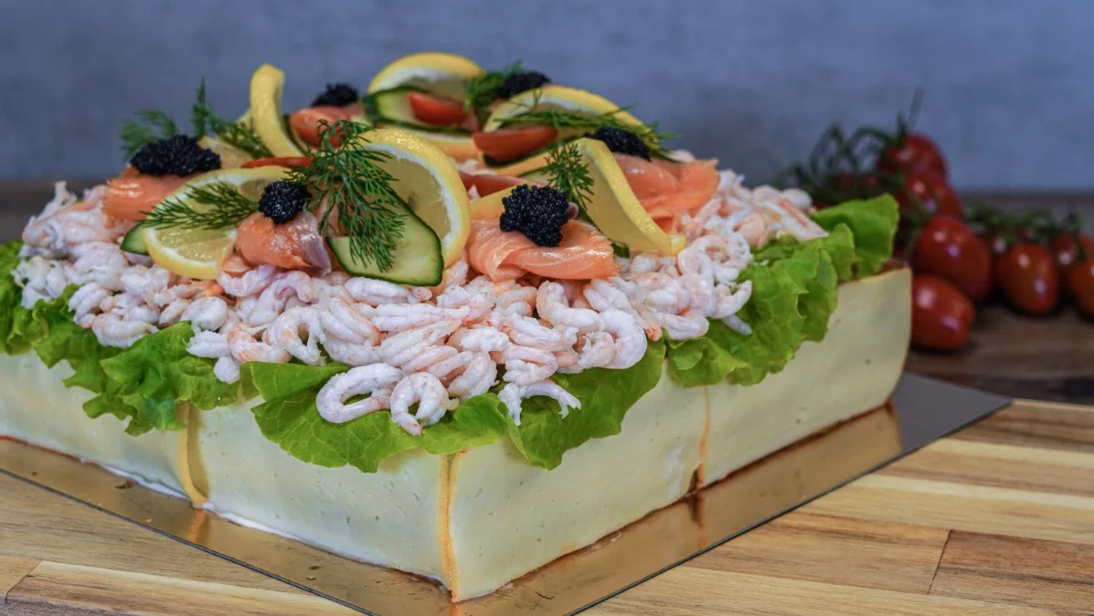Smörgåstårta Skagen