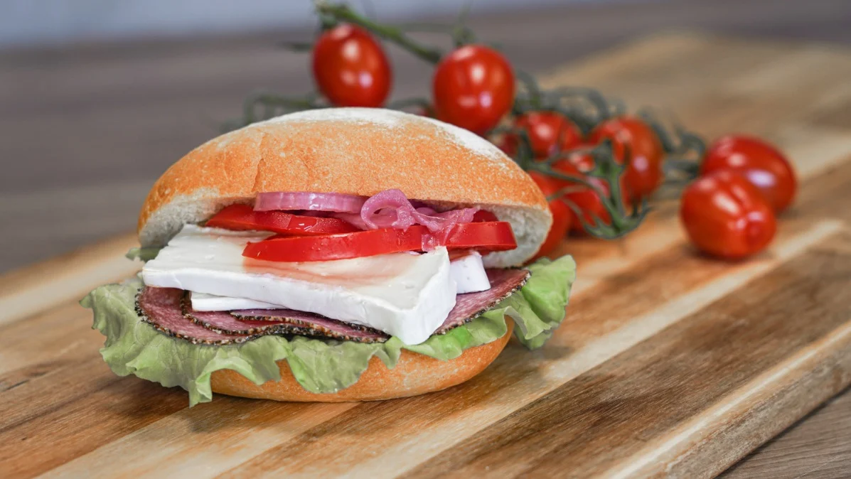 Salami/Brie macka